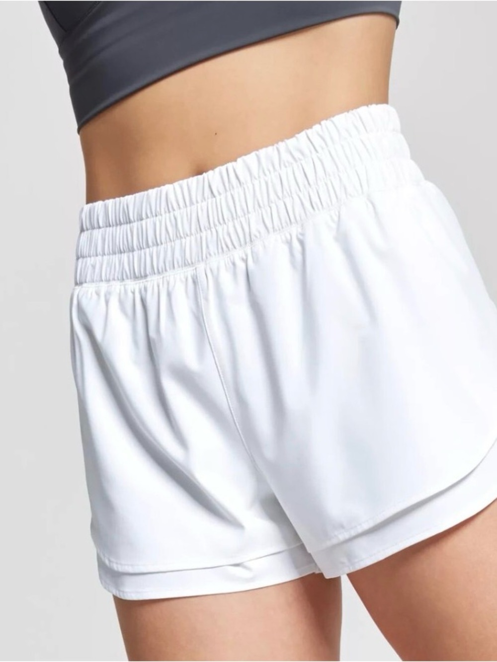 CALIA Women's Step Up Short, Pure White, XS